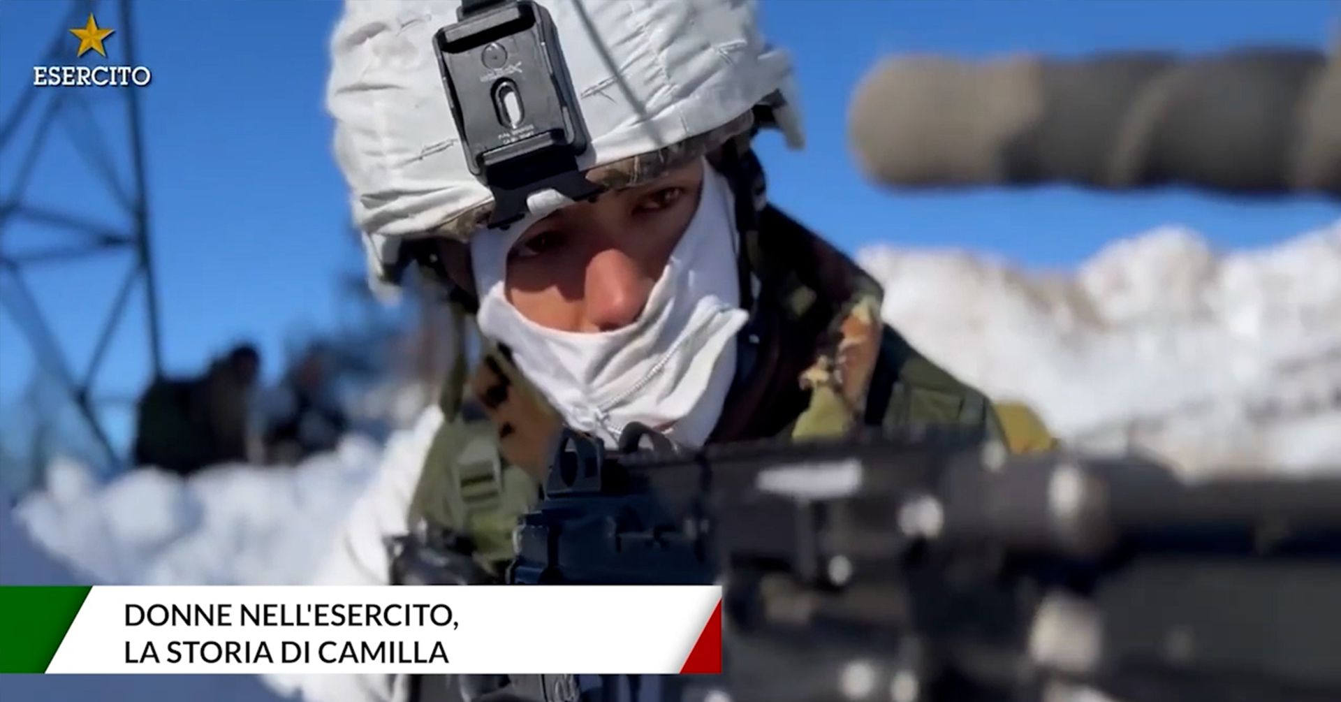 L'Alpino - Donne nell'esercito, la storia di Camilla
