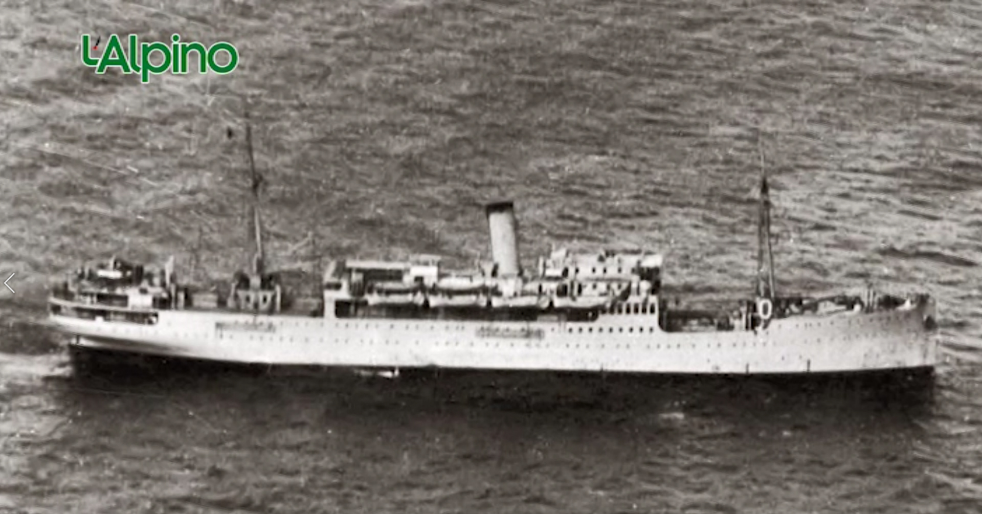 L'Alpino - Il ricordo della nave Galilea 80 anni dopo l'affondamento