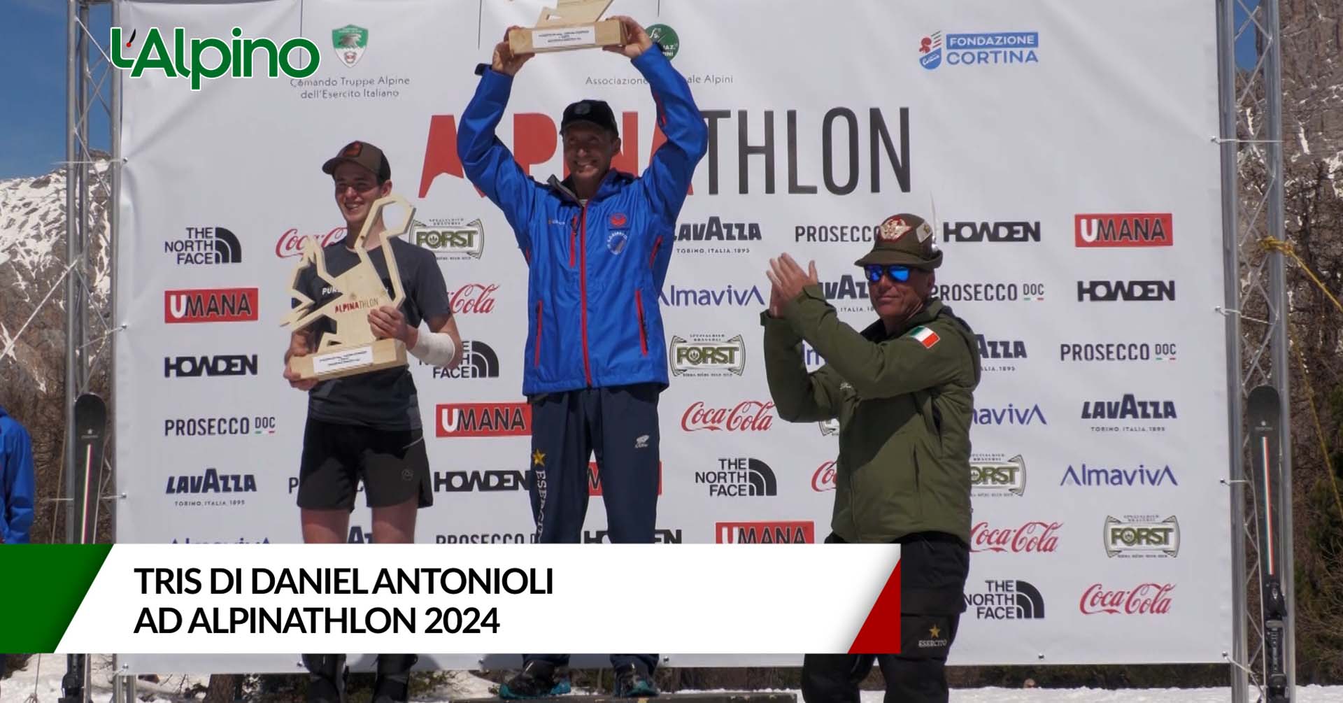L'Alpino - Tris di Daniel Antonioli ad Alpinathlon 2024