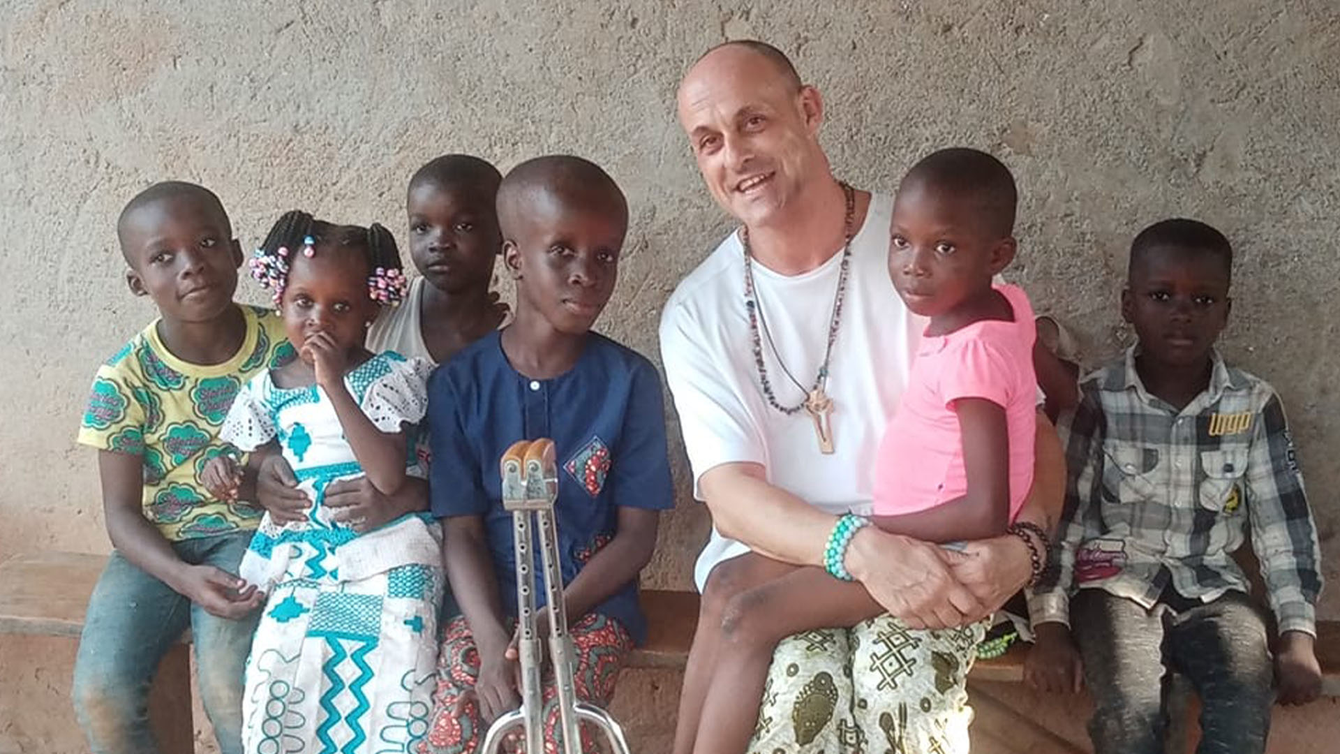 Walter, missionario laico in Costa d'Avorio