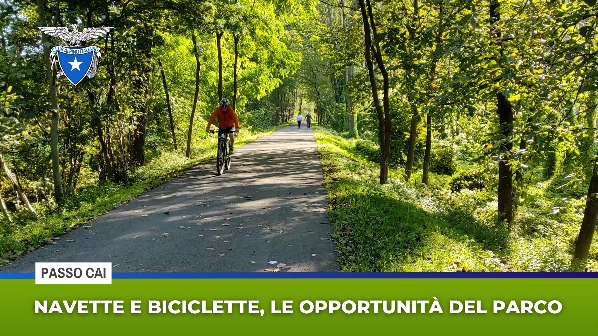 Bus navetta e biciclette, le opportunità del parco