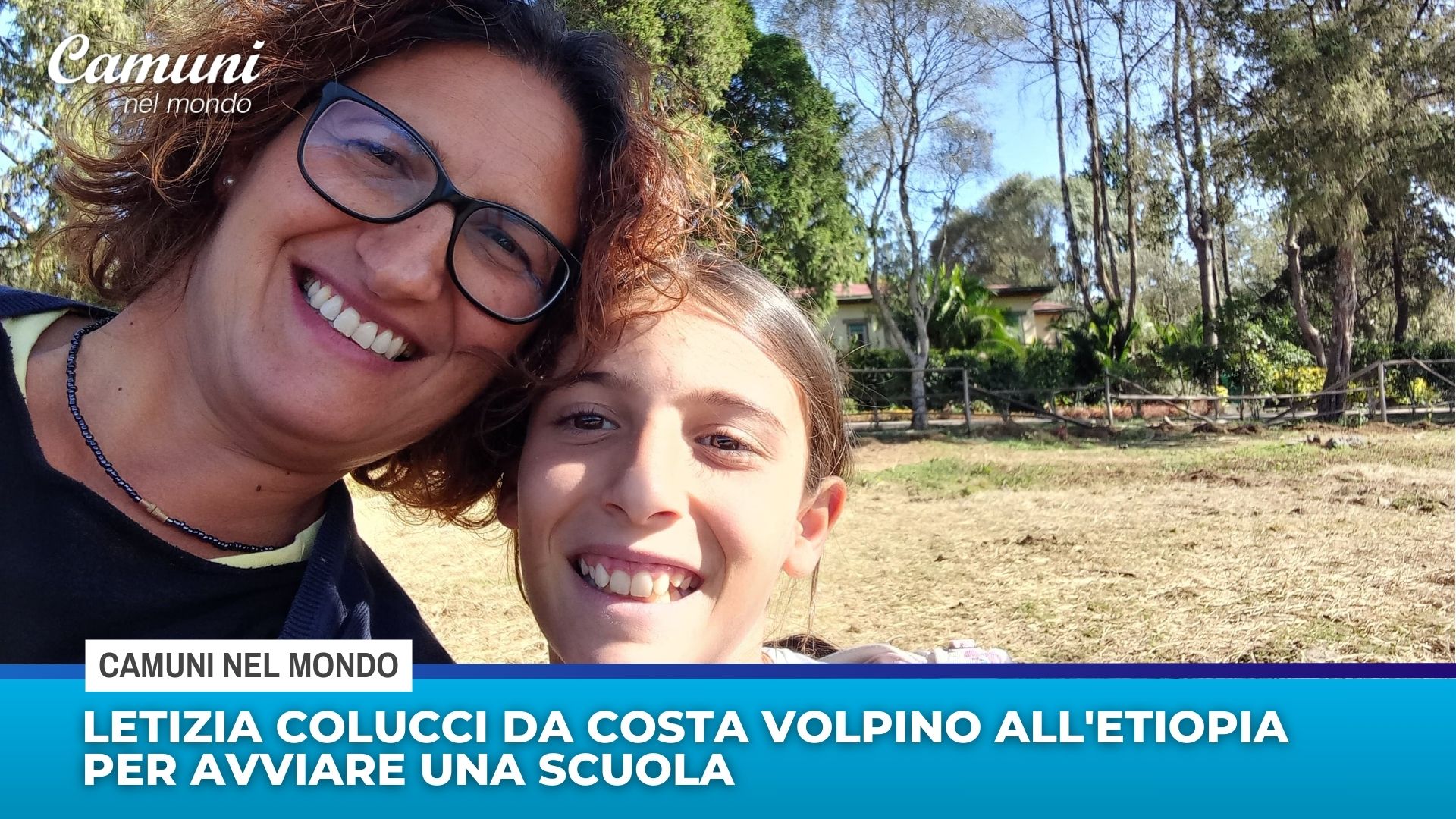 Letizia Colucci da Costa Volpino all'Etiopia per avviare una scuola