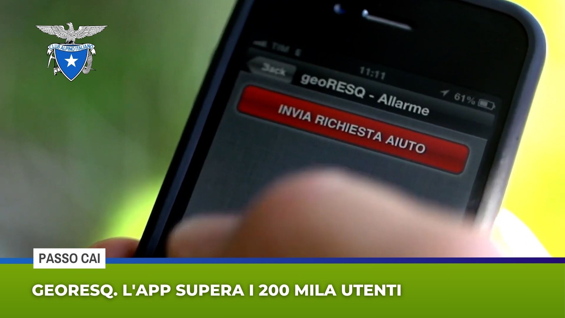 GeoResQ. L'App supera i 200 mila utenti