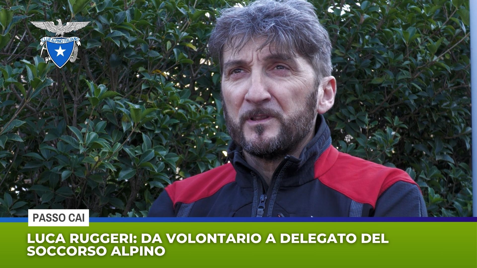 Luca Ruggeri: da volontario a delegato del Soccorso Alpino