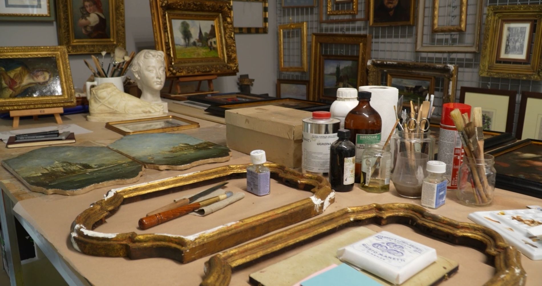 Losine, dove il restauro è arte