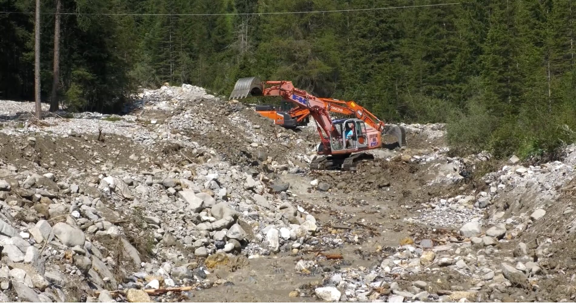 L'impegno per i sentieri della comunità montana