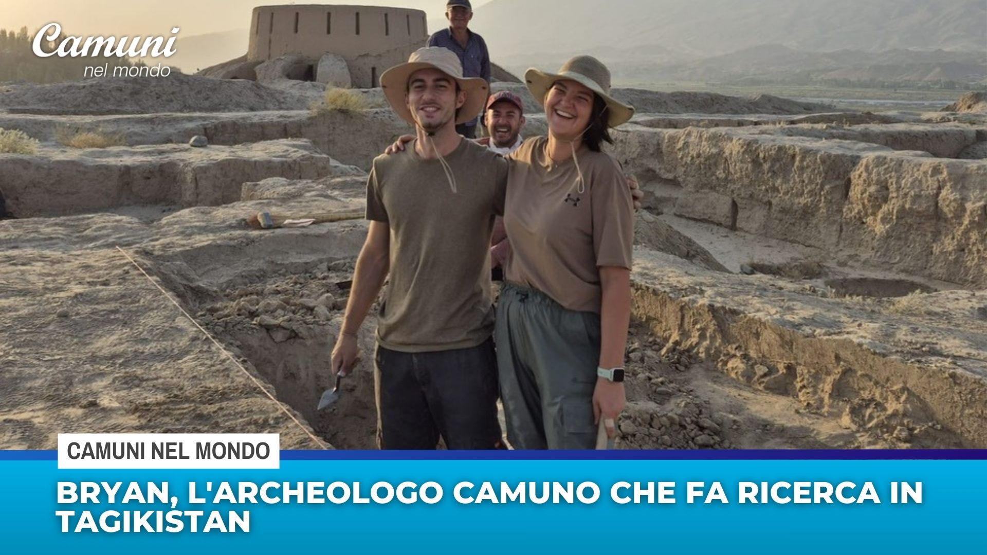 Bryan, l'archeologo camuno che fa ricerca in Tagikistan