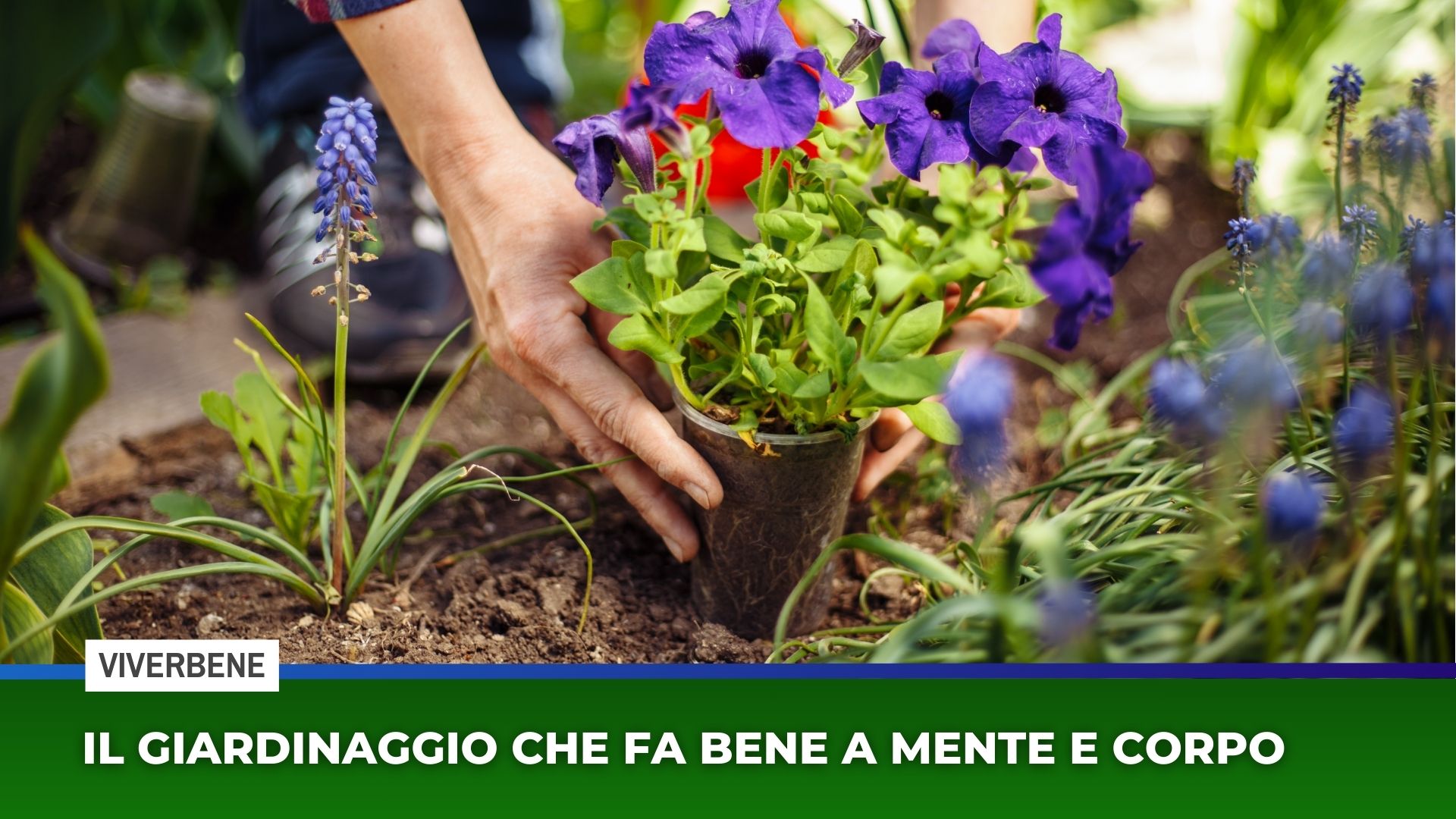 Il giardinaggio che fa bene a mente e corpo