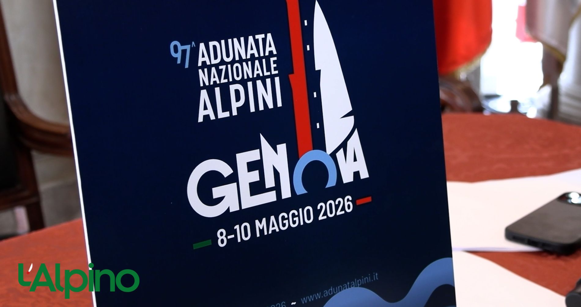 L'Alpino - Presentato il logo della 97esima Adunata Nazionale