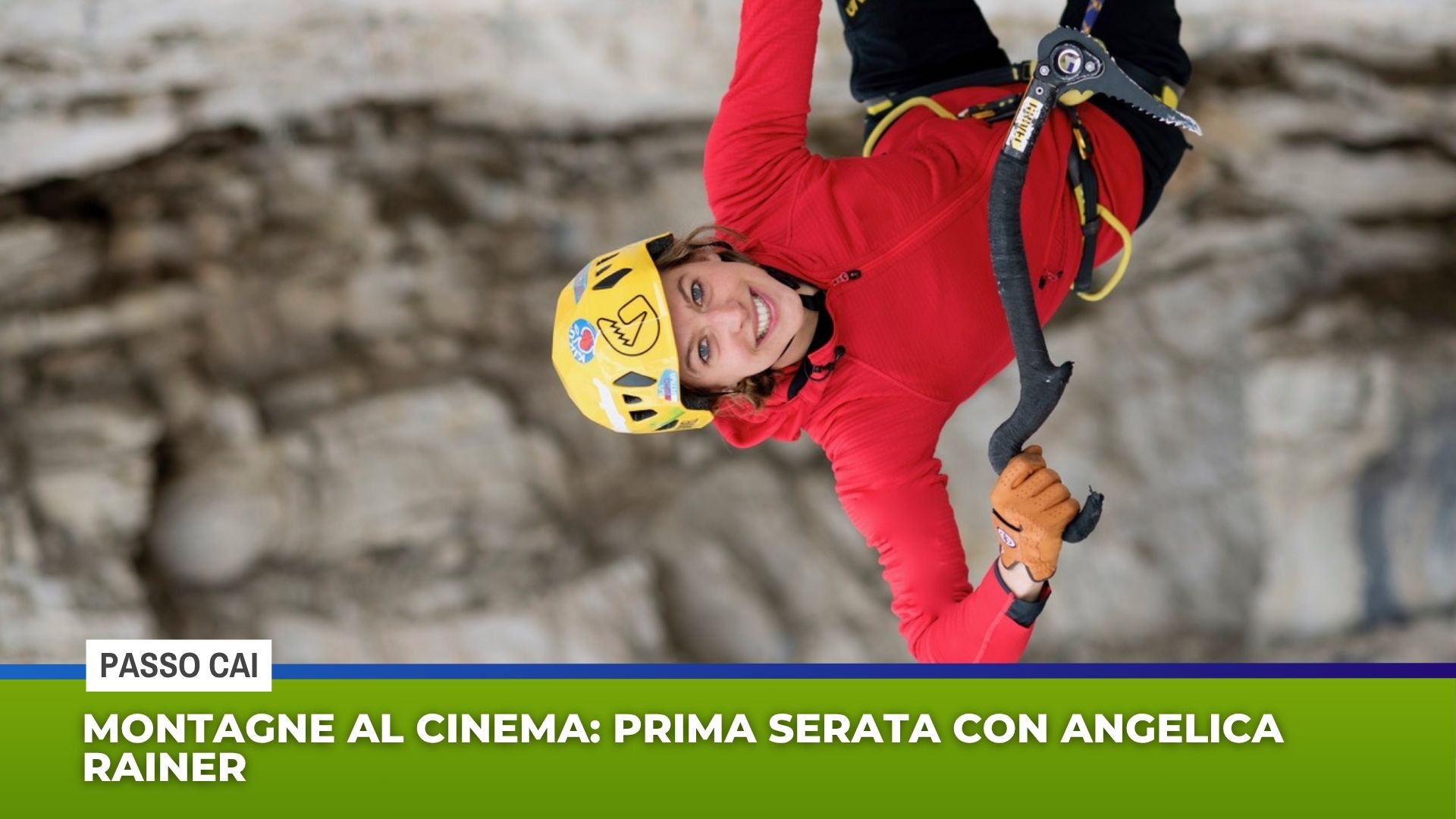 Montagne al cinema: prima serata con Angelica Rainer