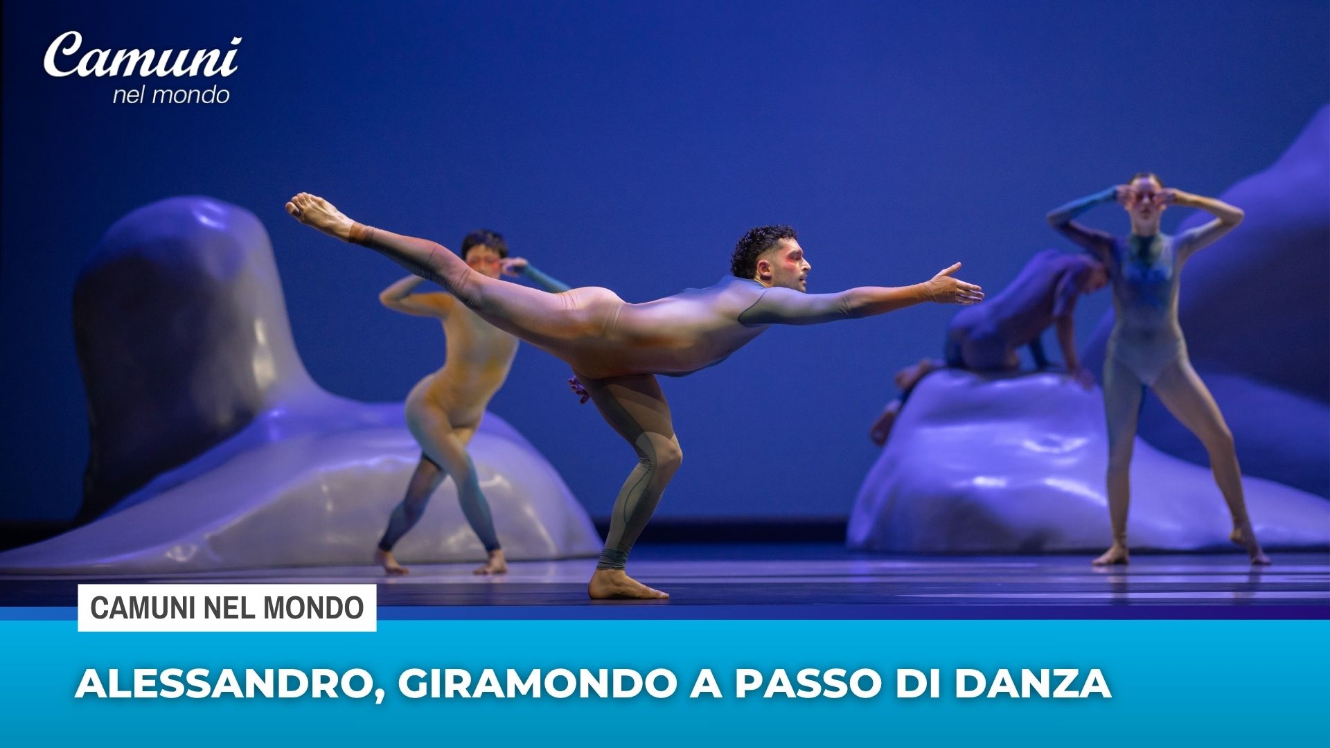 Alessandro, giramondo a passo di danza