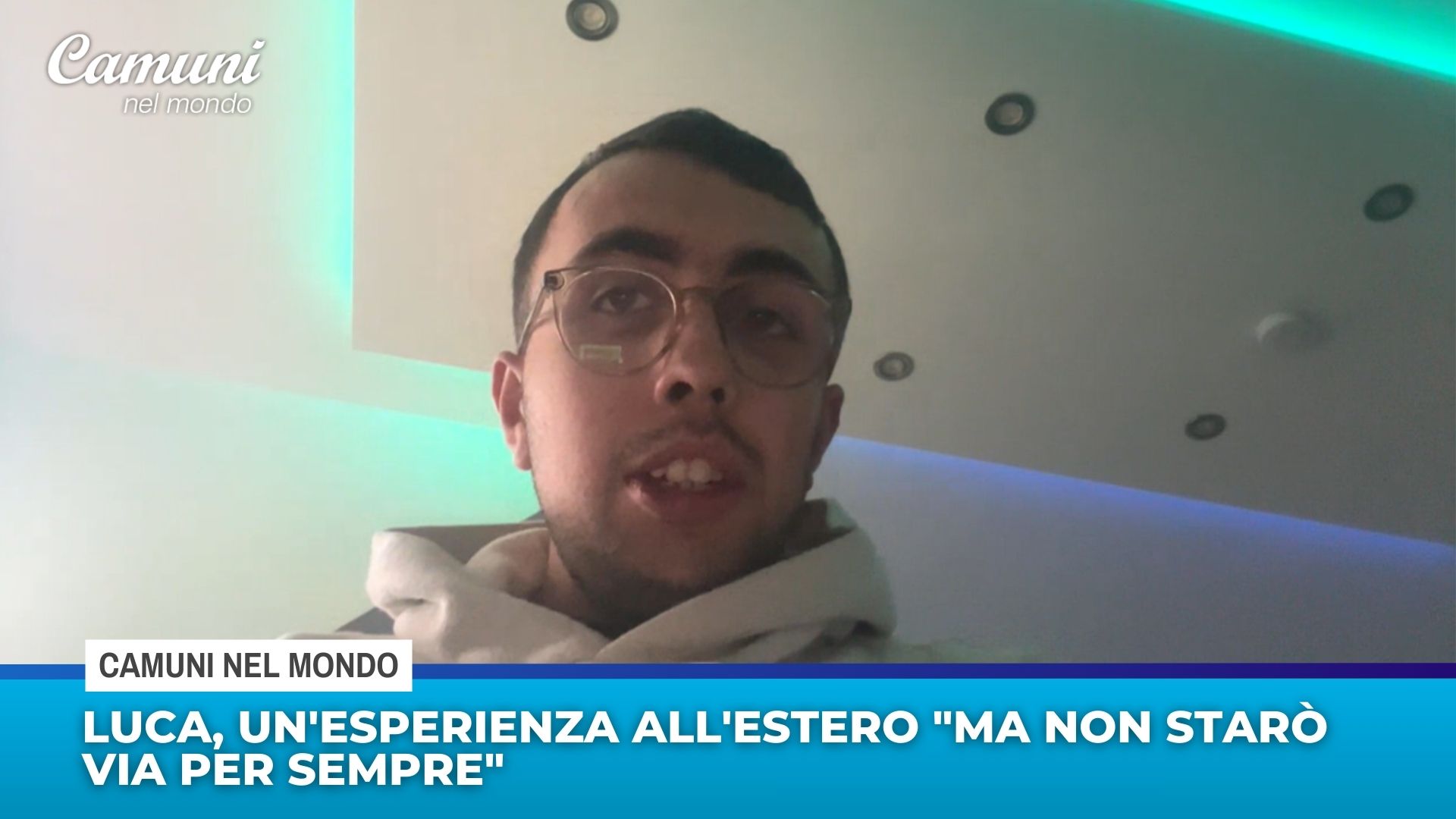 Luca, un'esperienza all'estero 