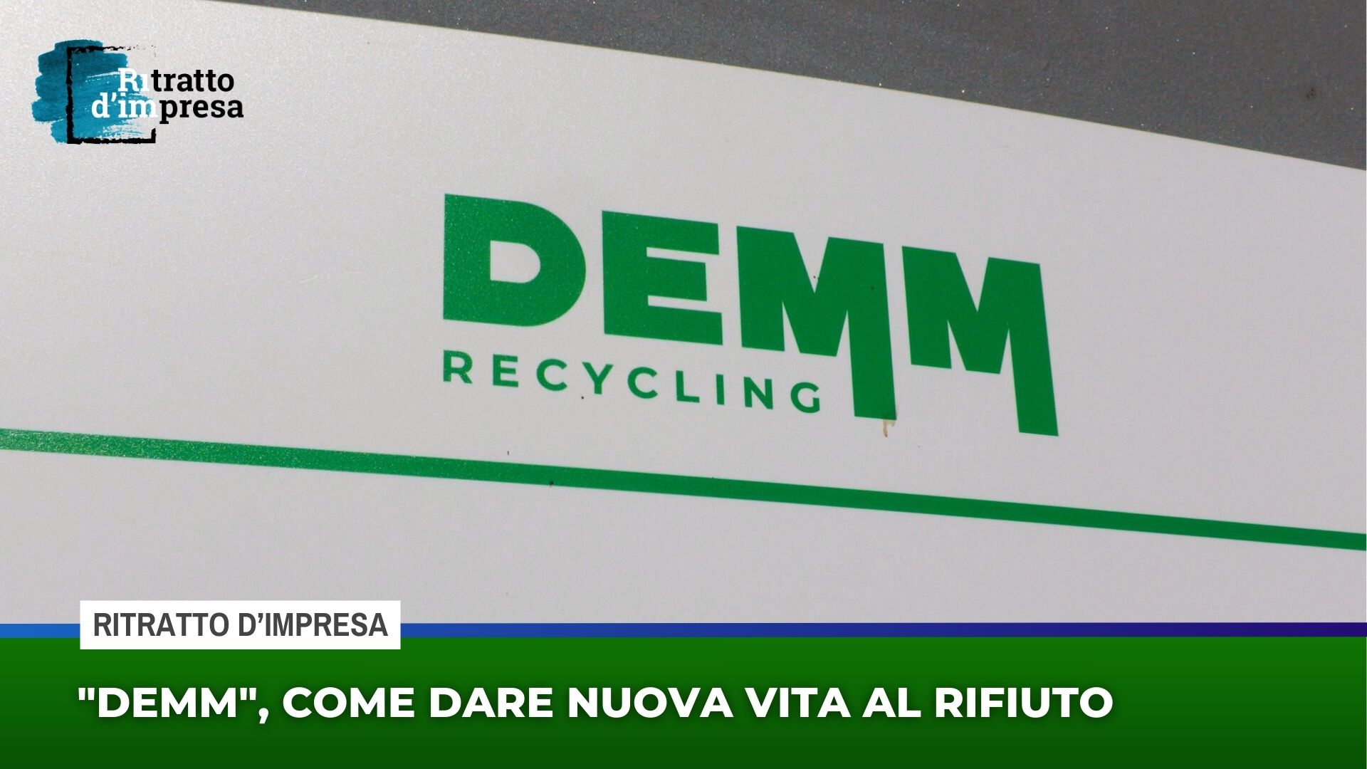 ''Demm'', come dare nuova vita al rifiuto
