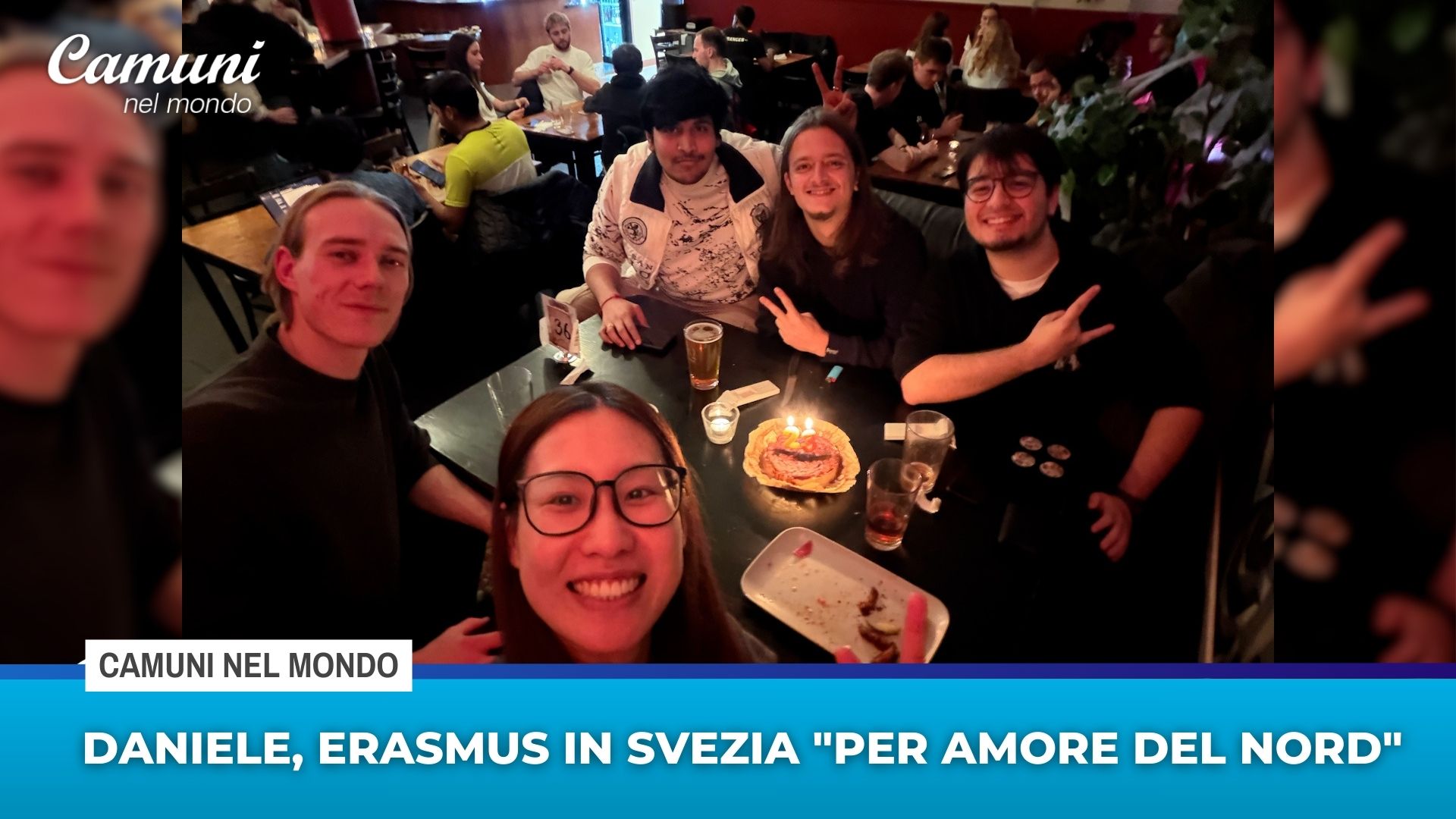 Daniele, Erasmus in Svezia ''per amore del nord''