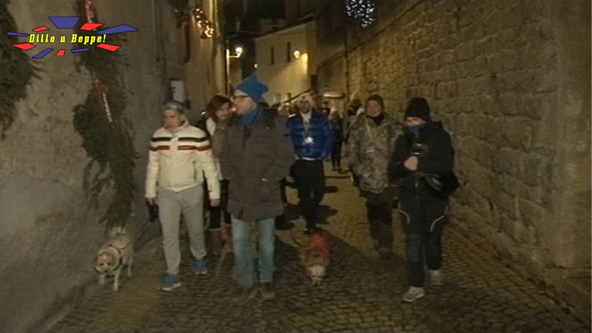 Dillo a Beppe alla camminata di Natale