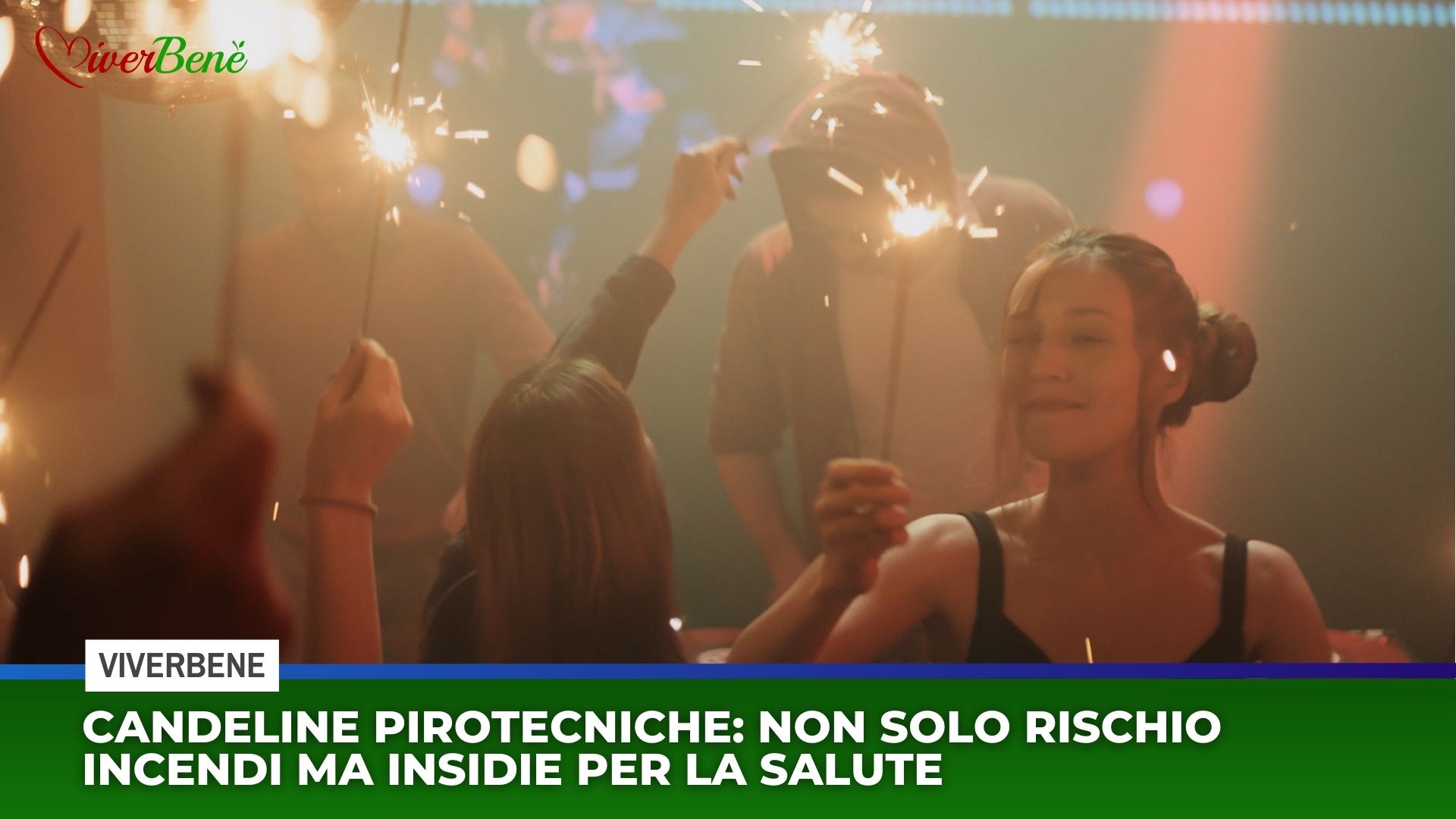 Candeline pirotecniche: non solo rischio incendi ma insidie per la salute