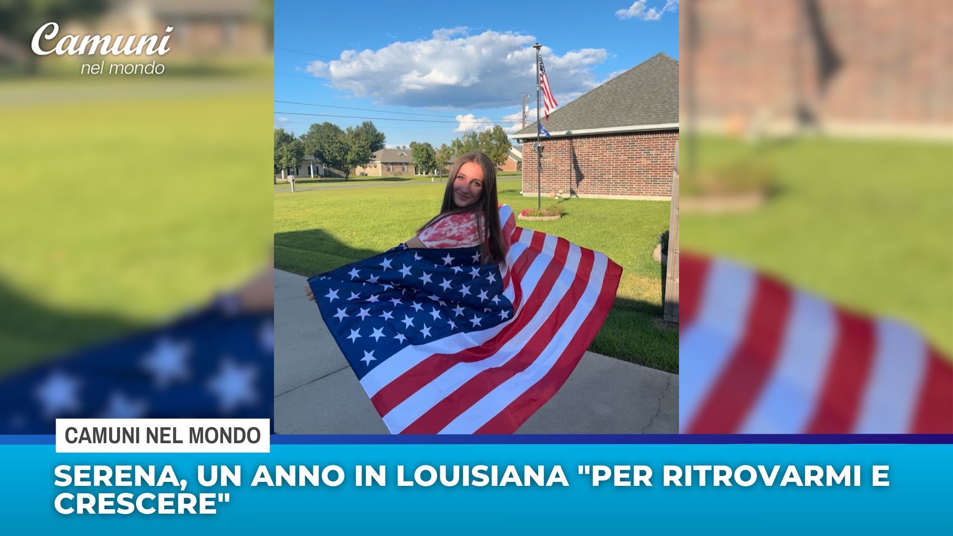 Serena, un anno in Louisiana ''per ritrovarmi e crescere''