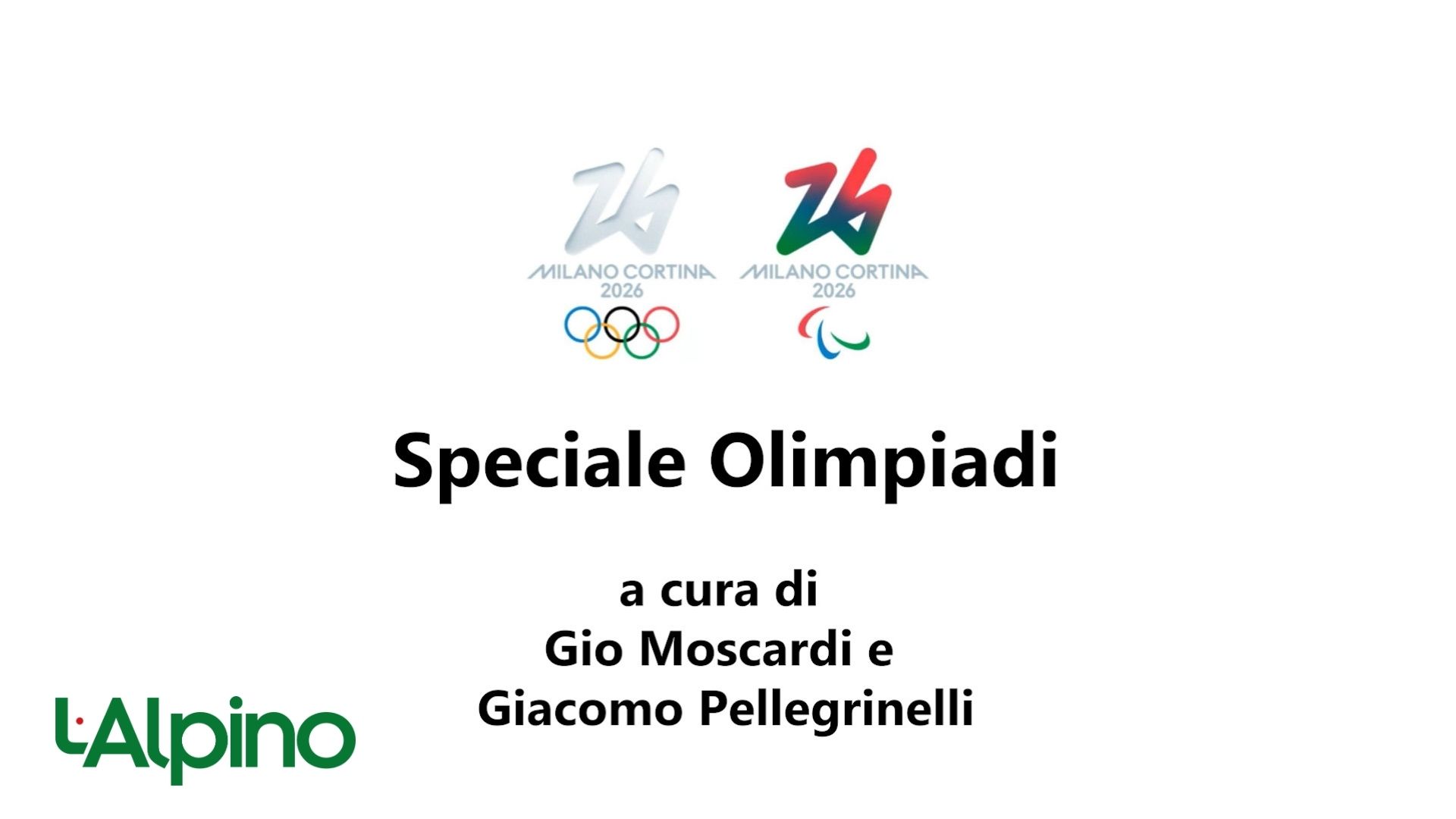 L'Alpino - Speciale Olimpiadi