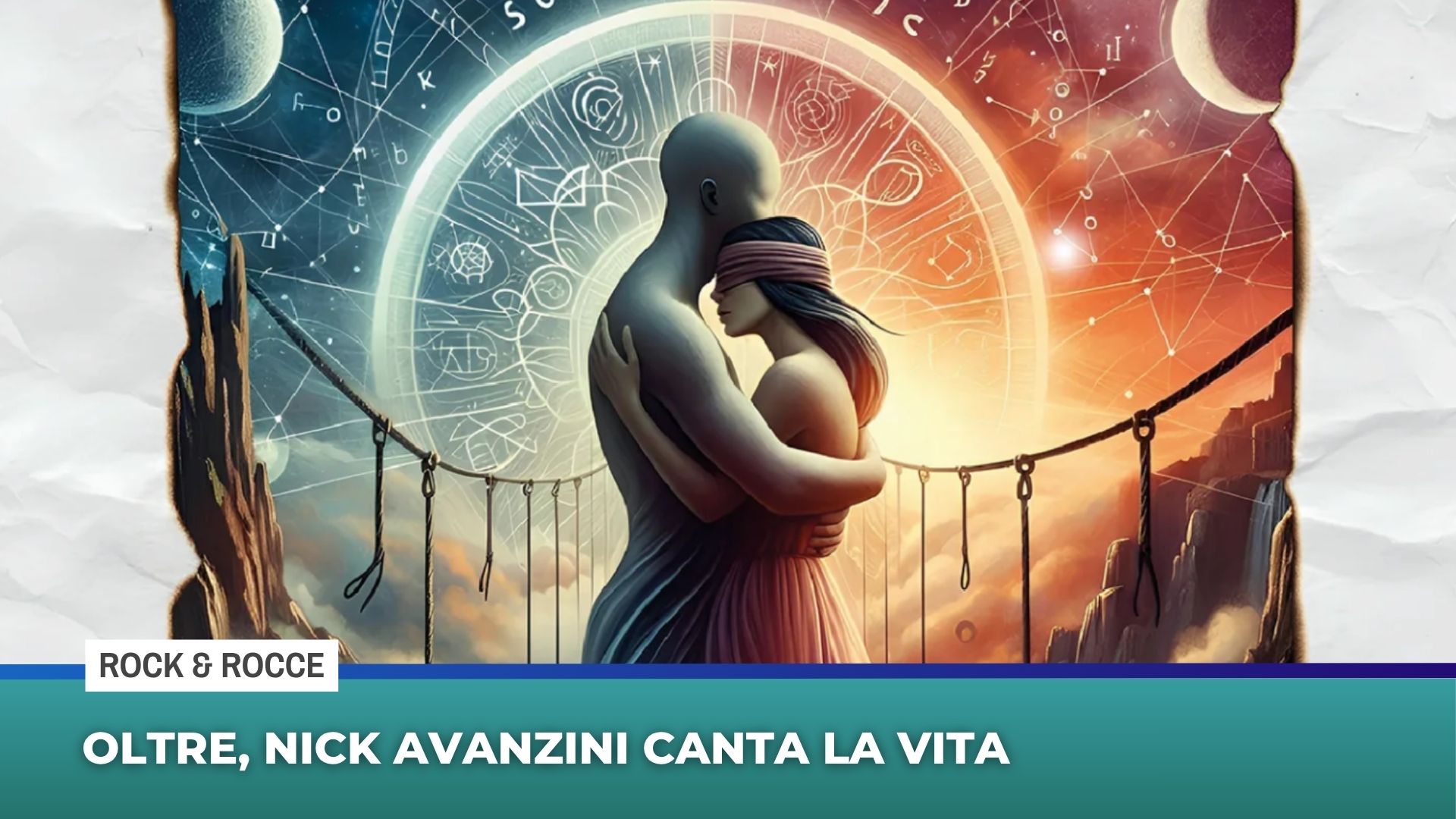 Oltre, Nick Avanzini canta la vita