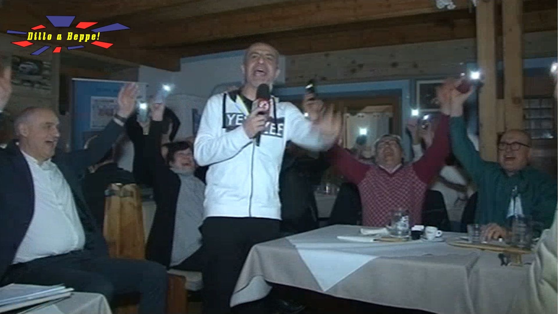 La festa per i 20 anni di Dillo a Beppe