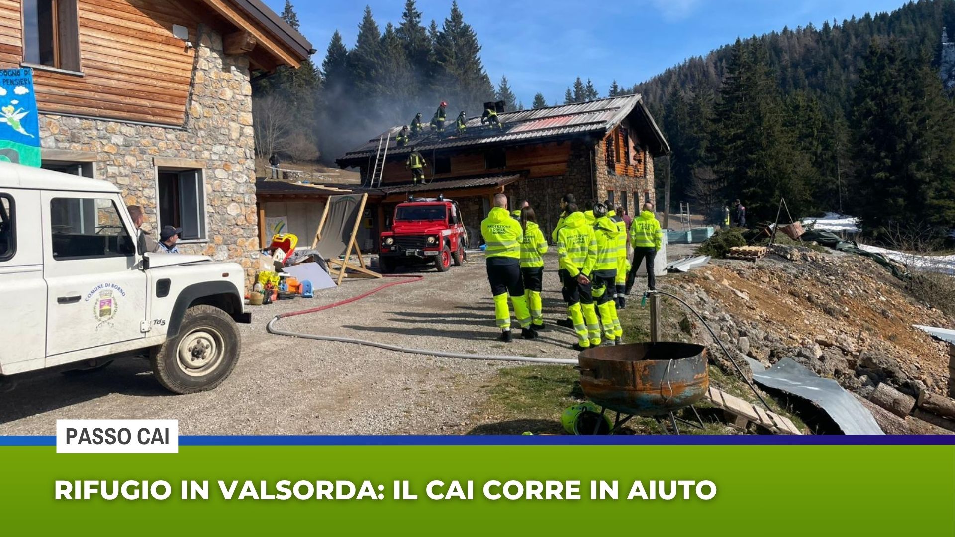 Rifugio in Valsorda: il Cai corre in aiuto