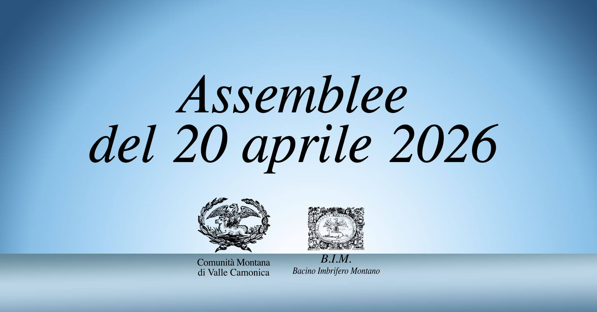 Assemblee di lunedì 20 aprile 2026