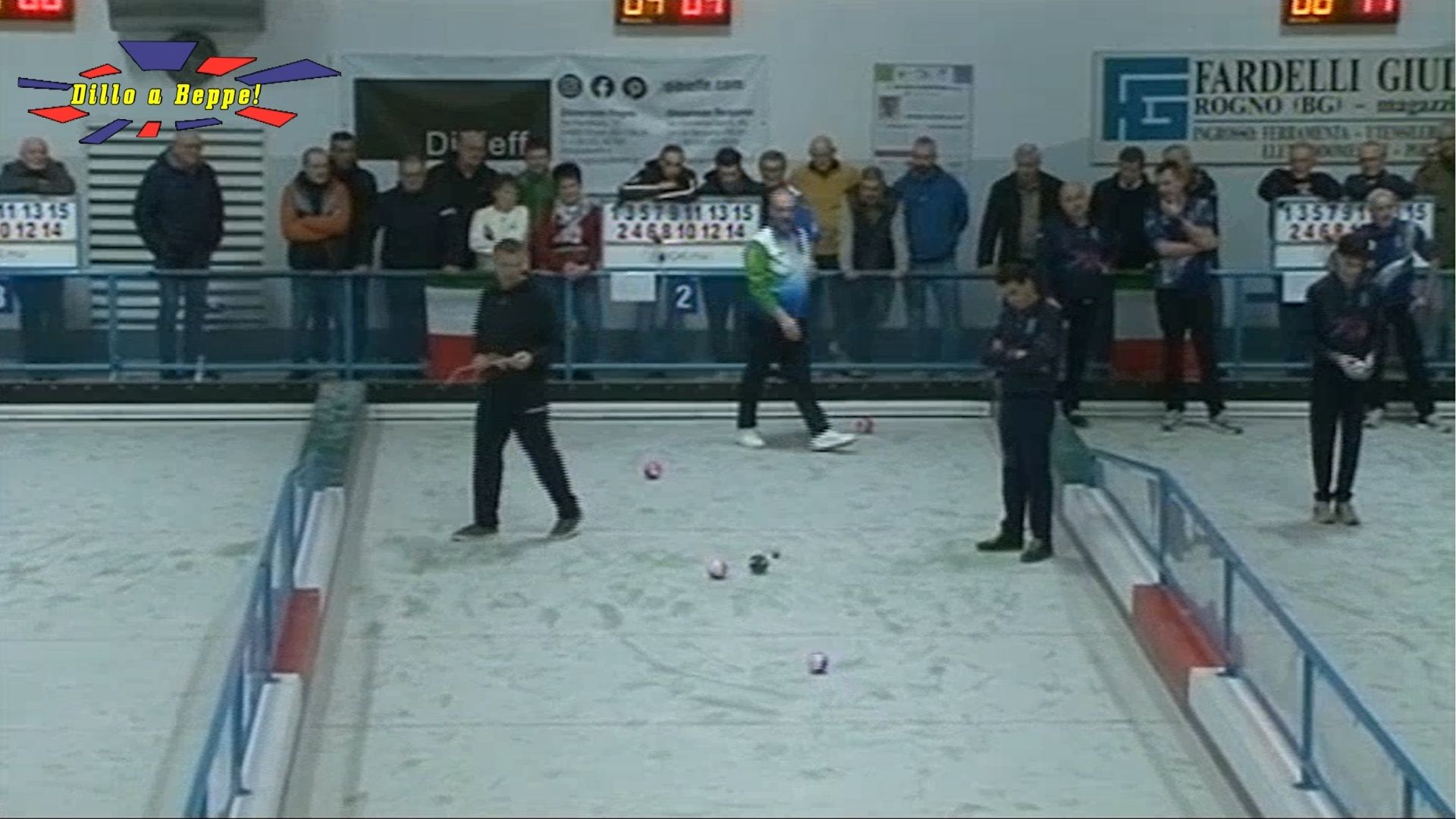 Dillo a Beppe al Memorial Sigorini Calisto di bocce