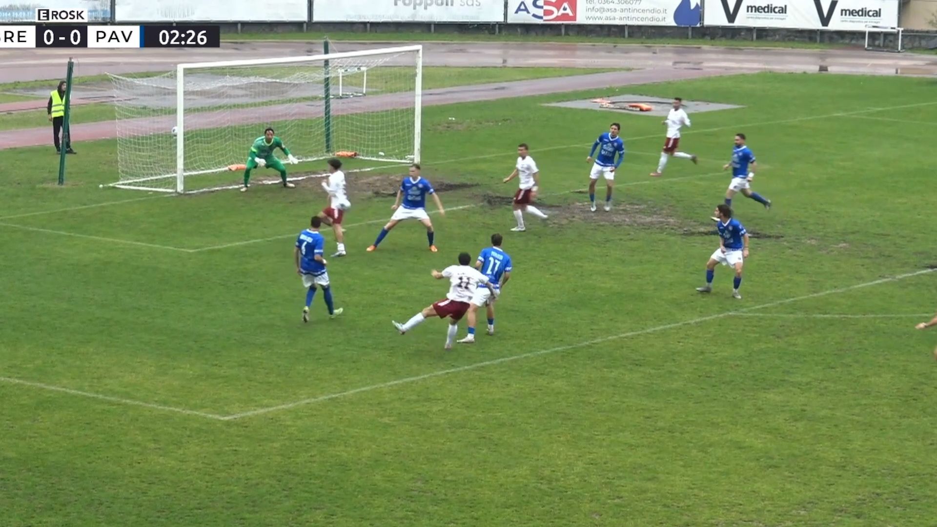 Breno - Pavia 0-1