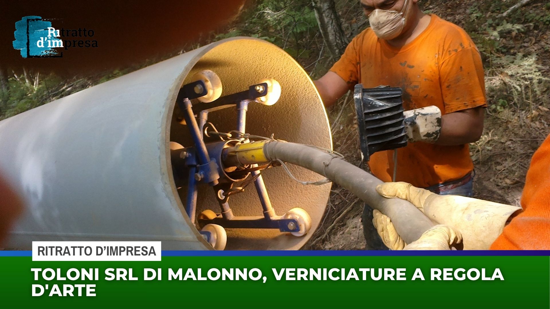 Toloni srl di Malonno, verniciature a regola d'arte