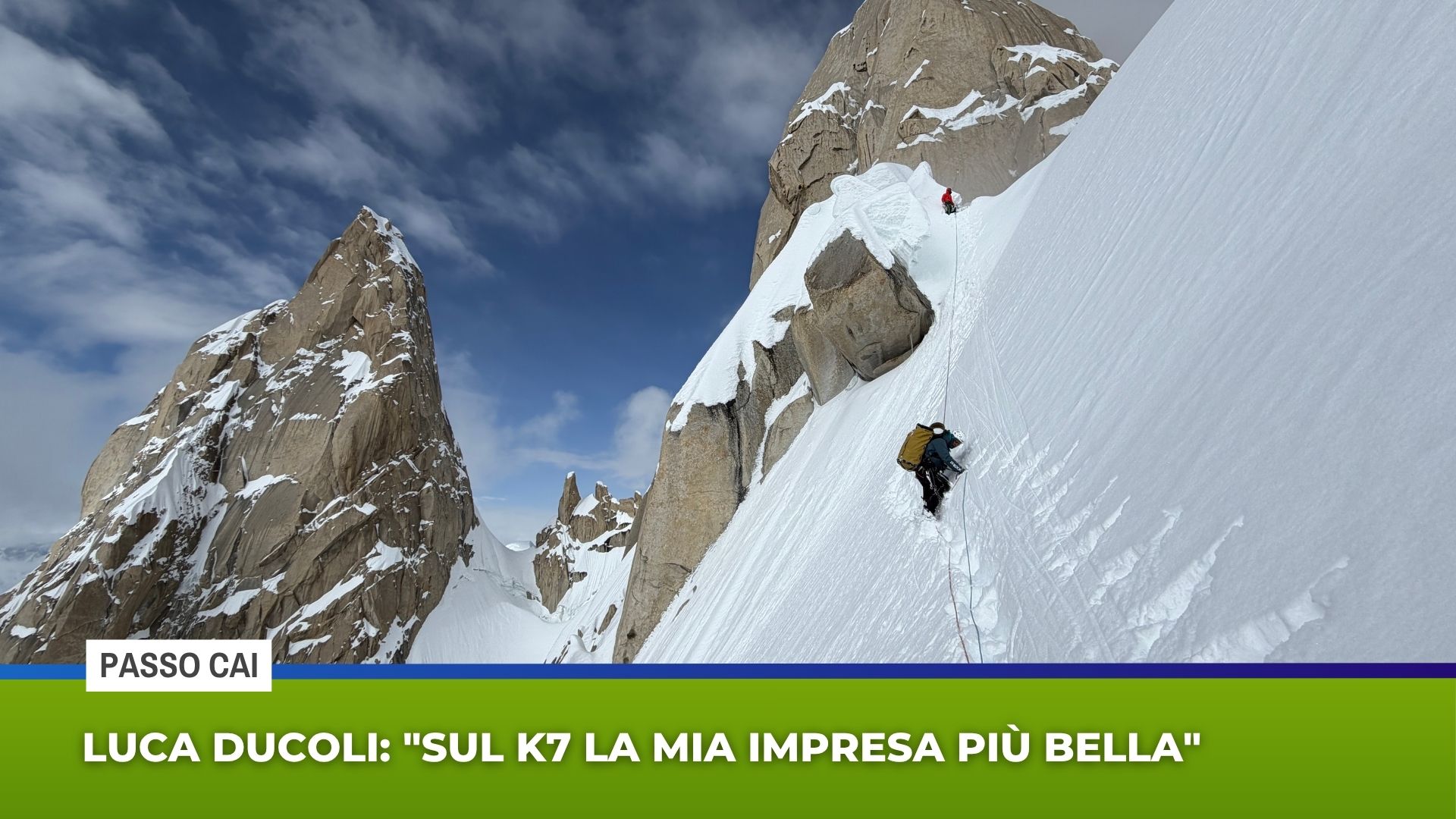 Luca Ducoli: ''Sul K7 la mia impresa più bella''