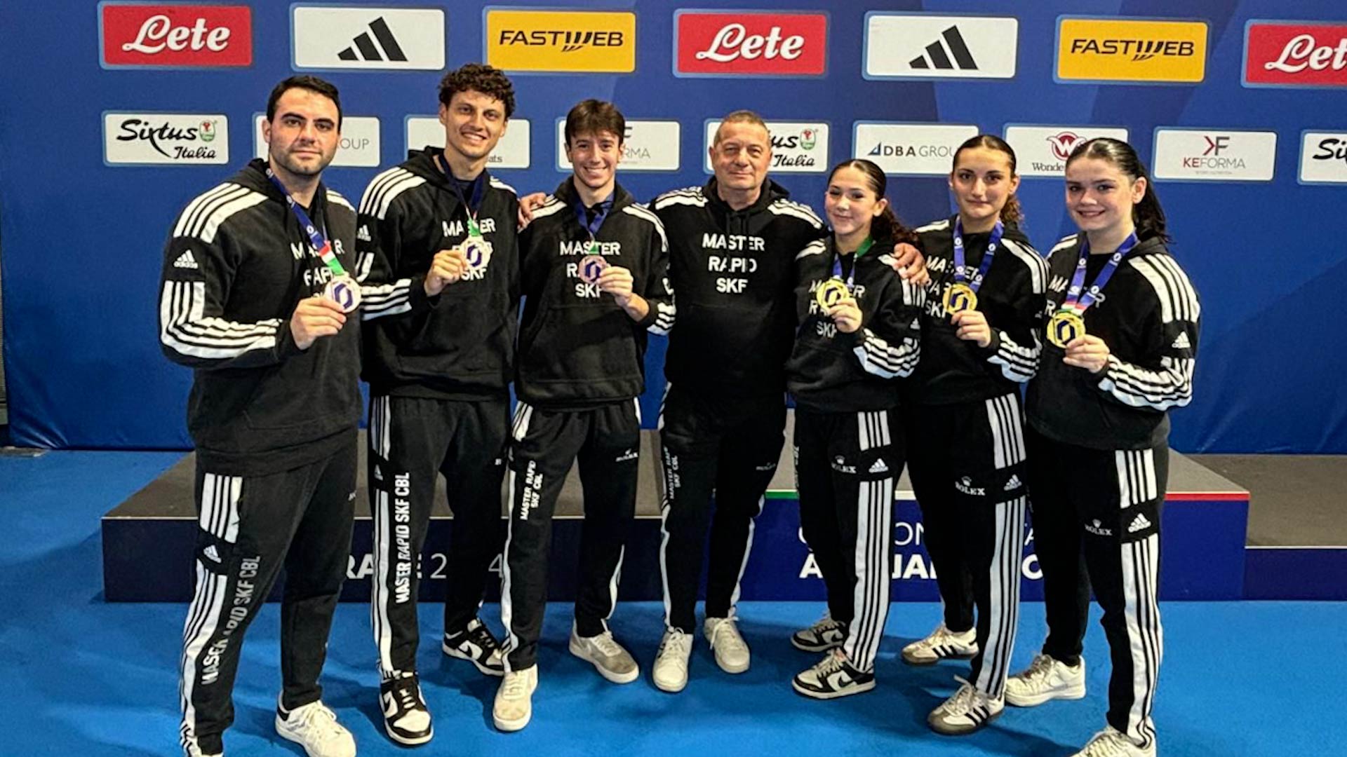 Karate Master Rapid vittorioso nei campionati italiani