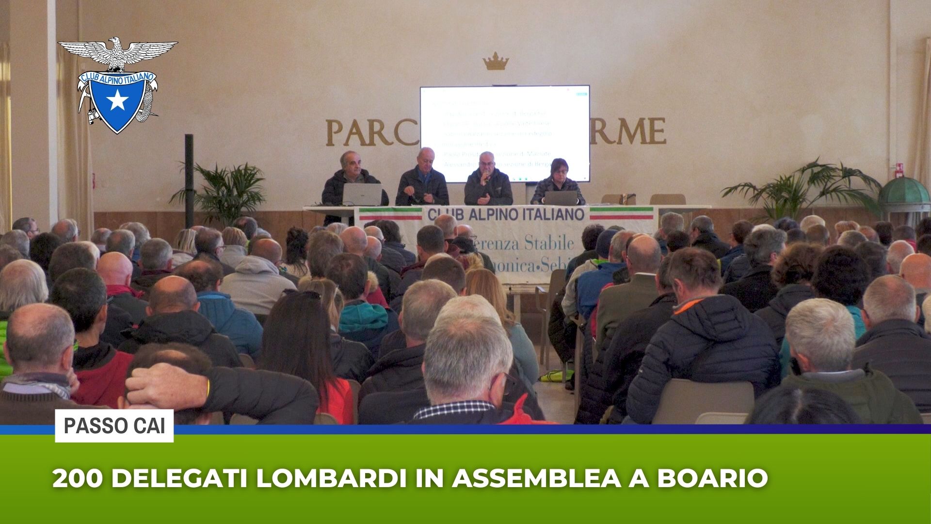 Passo Cai: 200 delegati lombardi in assemblea a Boario