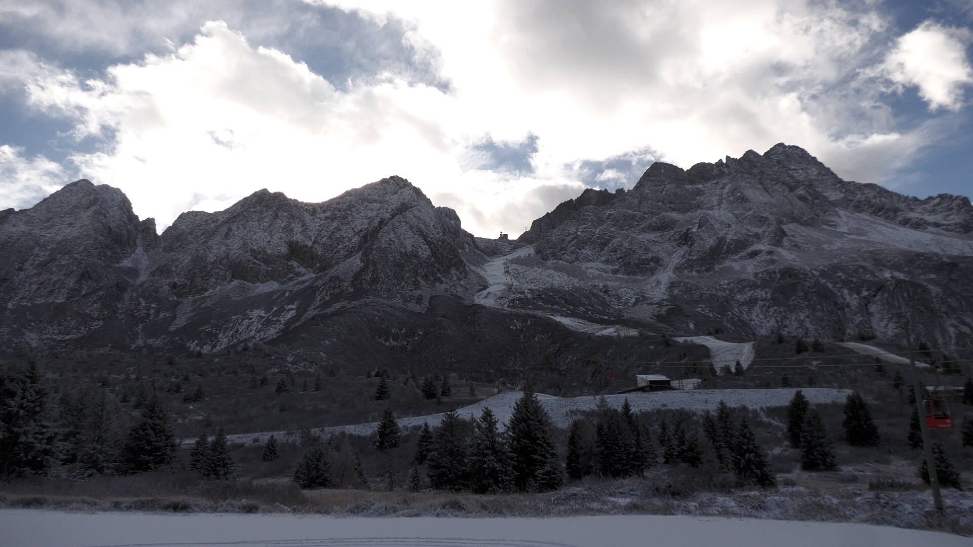 Tonale e Aprica, prima neve in quota