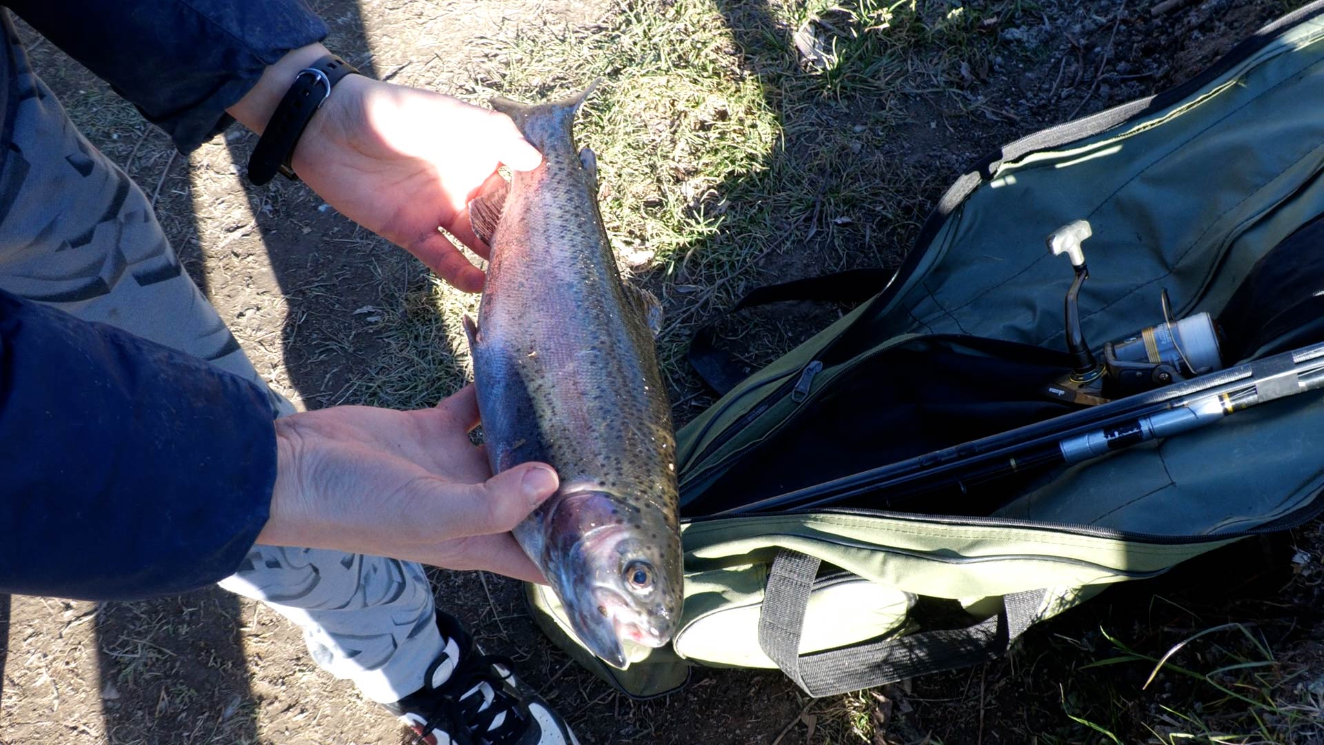 Gara di pesca natalizia per promuovere lo sport