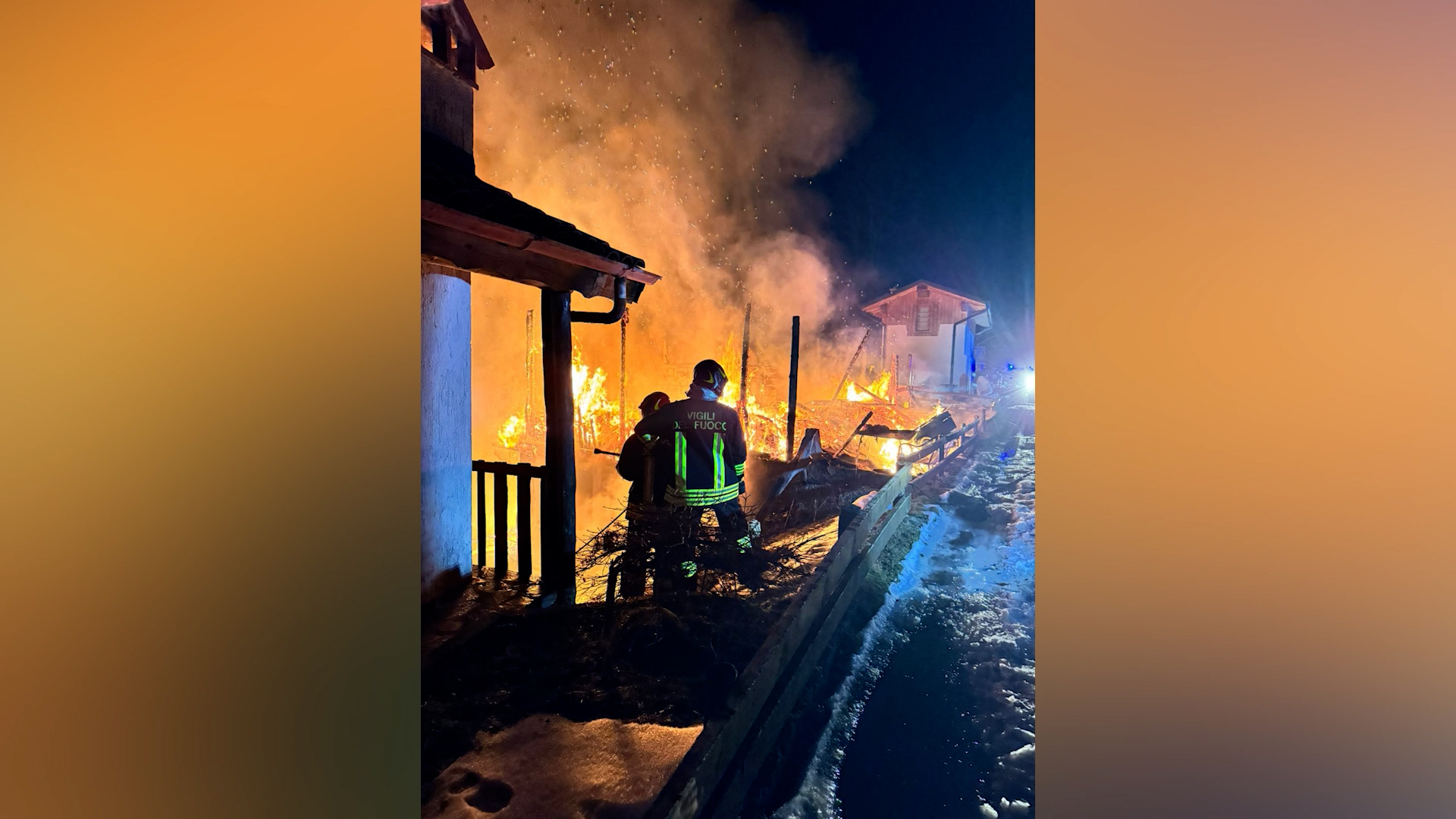 Capodanno, Incendi a Losine, Darfo e Incudine